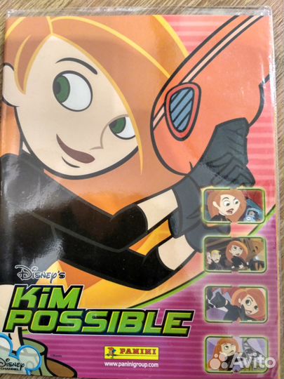 Panini Kim Possible альбом для наклеек