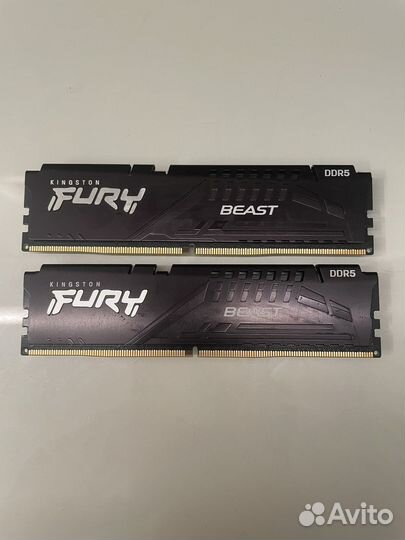 Kingston fury beast black ddr5 16gb