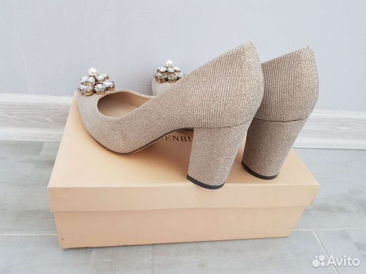 Туфли новые люрекс