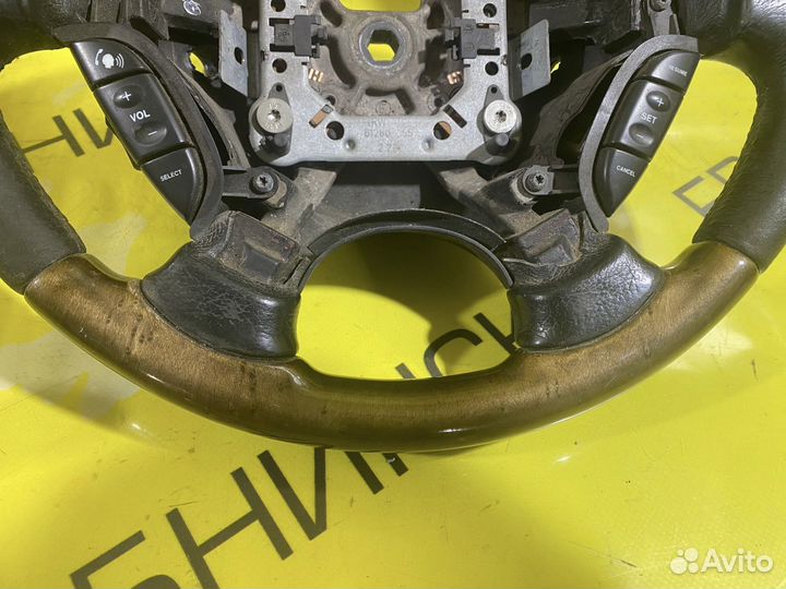 Руль дерево Ягуар X-type