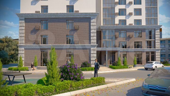 2-к. квартира, 61 м², 11/16 эт.