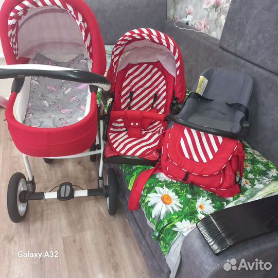 Коляска 2 в 1 adamex