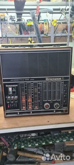 Винтаж приемник Ленинград 006 стерео