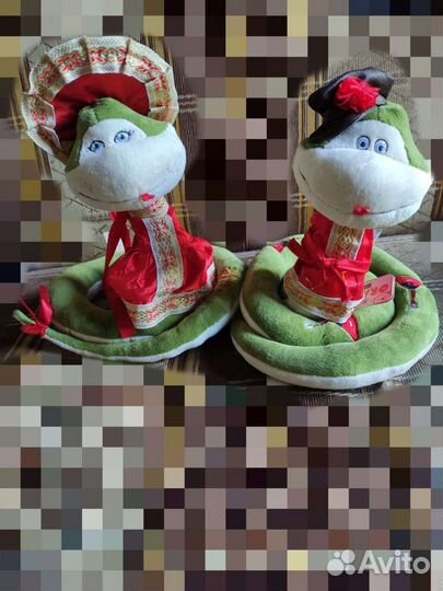 Мягкая игрушка змея