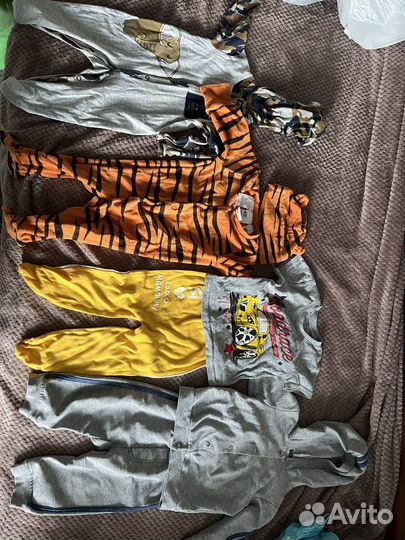Детские вещи пакетом на мальчика 62 68