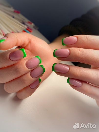 Маникюр гель лак