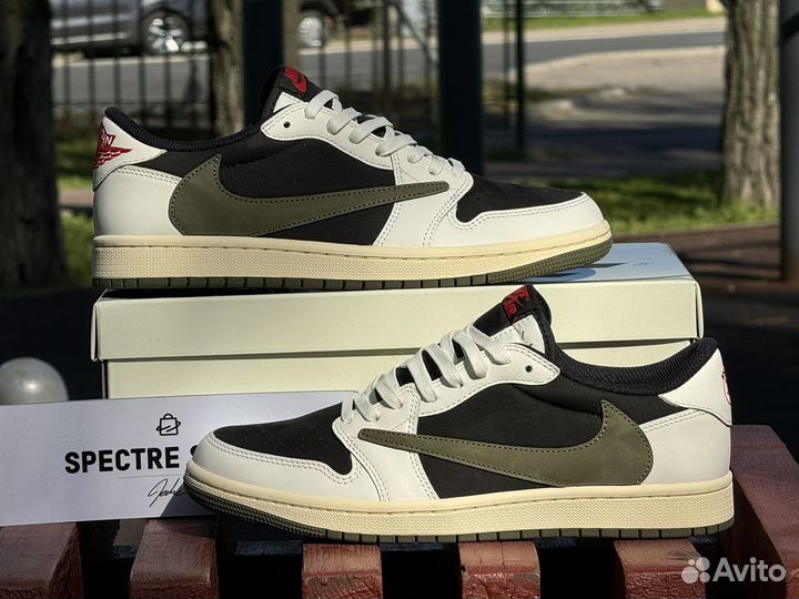 Travis Scott X Air Jordan 1 Low OG Olive