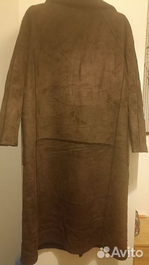 Дубленка женская искусственная бу