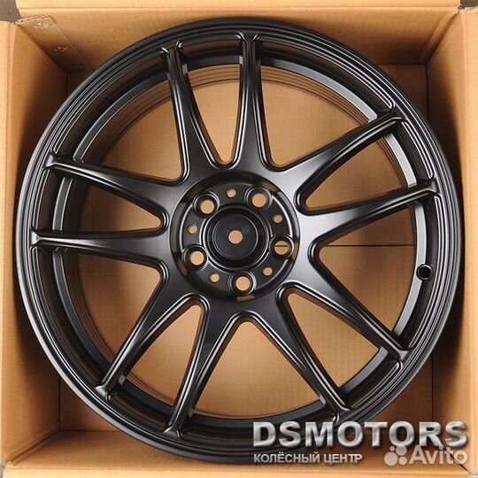 Диски Y0073 7.5/17 5x100 ET40 d73.1 satin black
