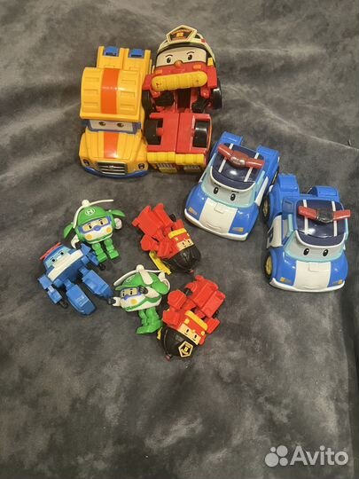Игрушки полли робокар оригинал
