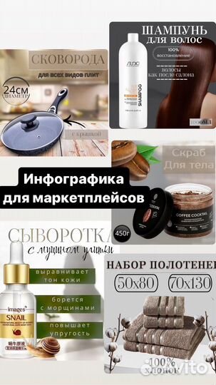 Инфографика для маркетплейсов
