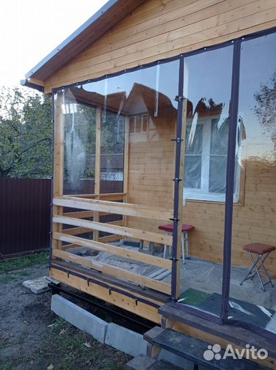 Мягкие окна для уличных кафе, павильонов, складов