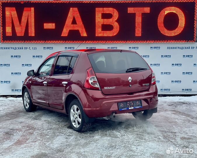 Renault Sandero 1.6 МТ, 2011, 156 000 км