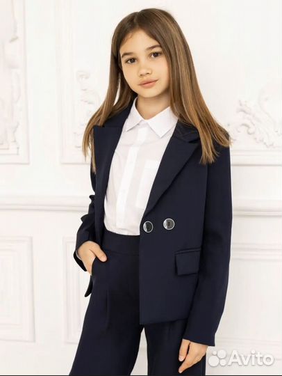 Костюм школьный для девочки 146