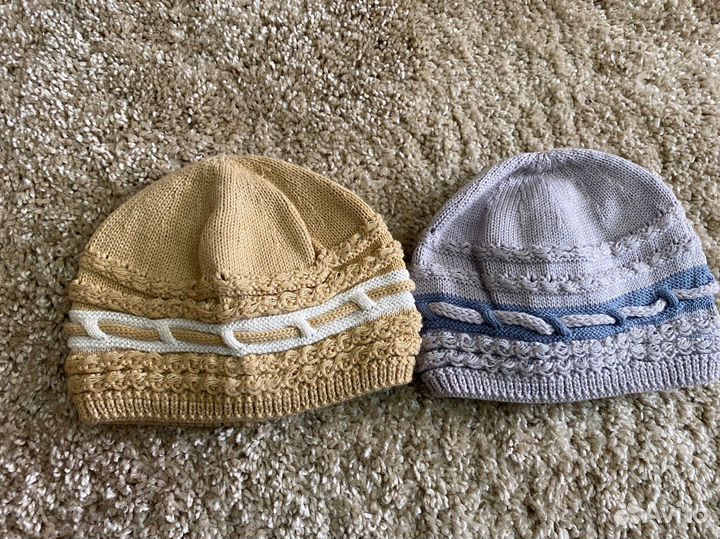 Шапка женская вязаная зима