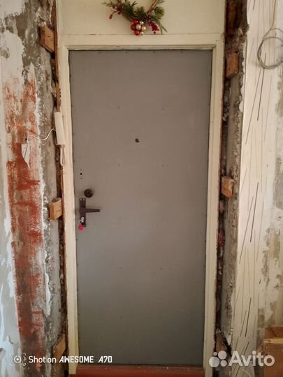 Металлическая дверь бу