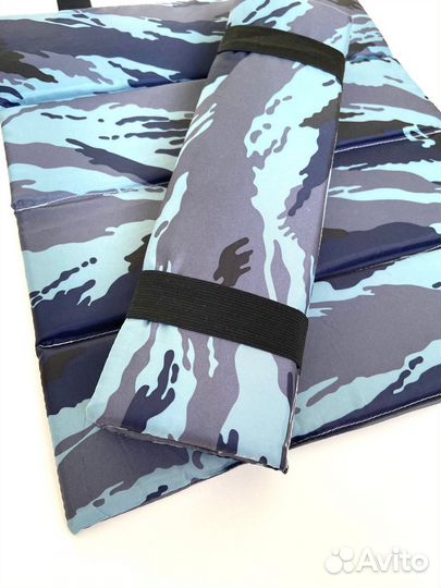 Пляжная сидушка складная камуфляжная
