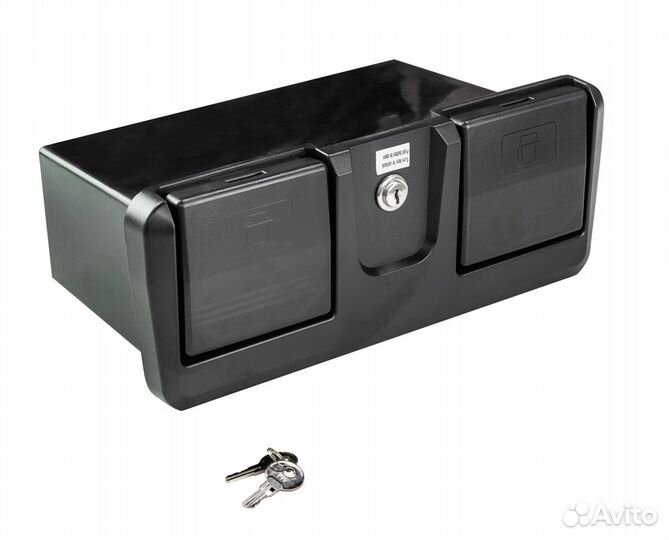 Ящик перчаточный с держателями стаканов катер