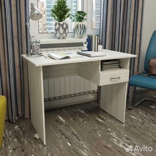 Письменный стол Практик-1 с ящиком 1,0м Лоредо