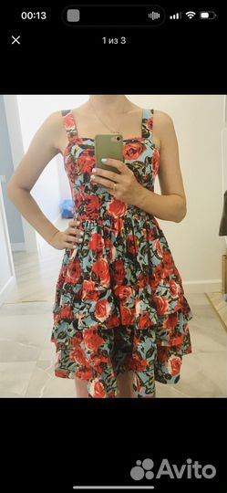 Летнее платье сарафан