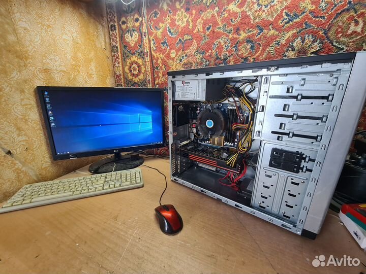 Компьютер игровой 4 ядра, 8 Гб, HD6870