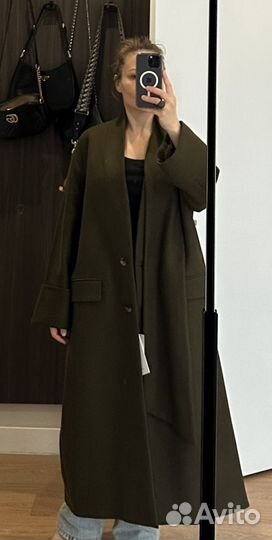 Пальто шерстяное Zara Manteco