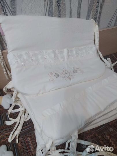 Бортики в детскую кроватку