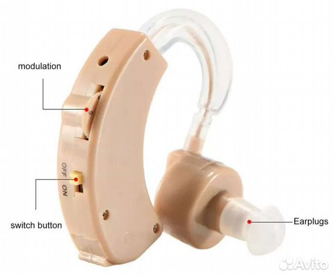 Слуховой аппарат новый