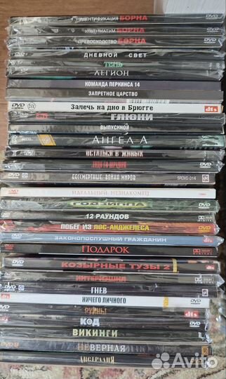 Лицензионные dvd в картоне digipack