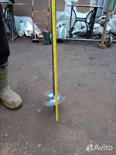 Ручной земляной бур СССР