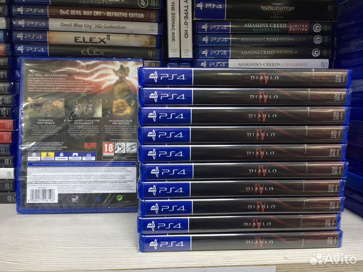 Diablo 4 Полностью на русском PS4