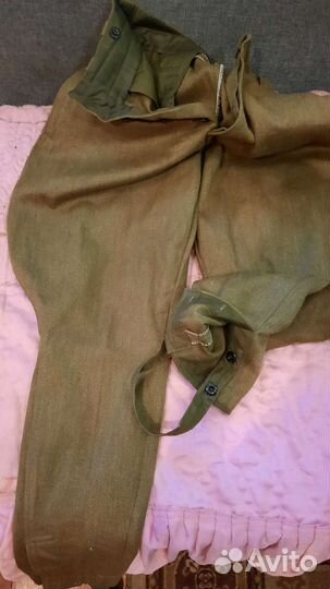 Солдатские брюки (ретро) 1953г, размер 44 46