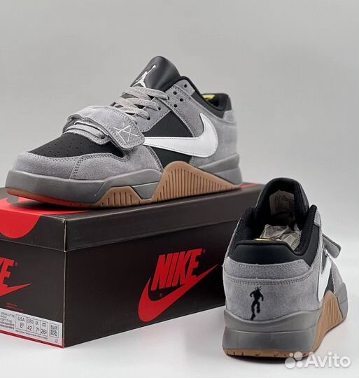 Кроссовки Nike Travis Scott x Jordan Cut (Grey)