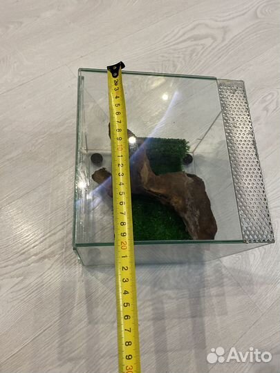 Аквариум/террариум для черепахи 20х20х20
