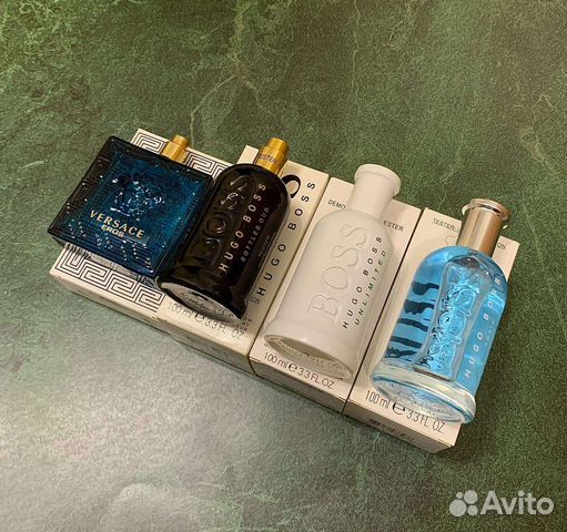 Тестеры мужские Hugo Boss, Versace, Dior, Creed
