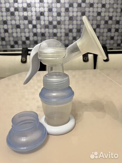 Молокоотсос avent ручной и бутылки авент