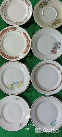 Тарелки фарфор СССР
