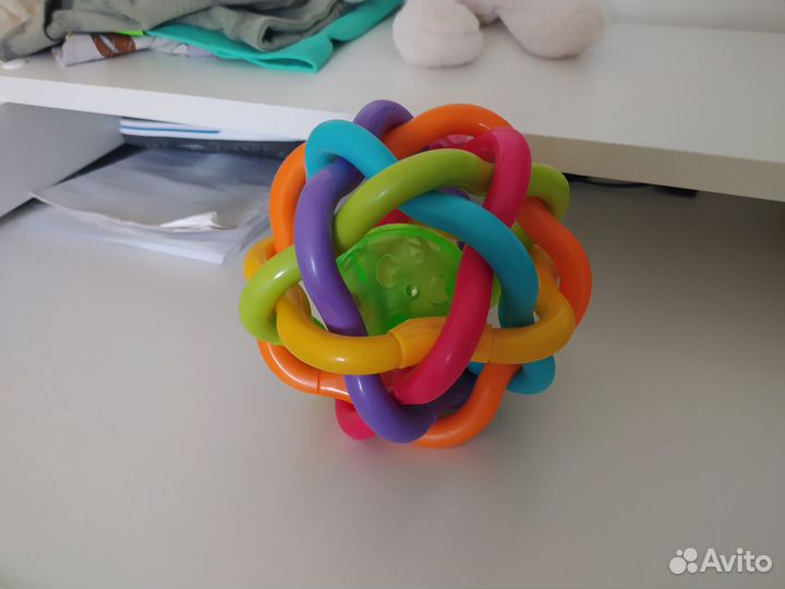 Мяч музыкальный резиновый