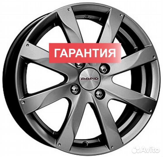 Диски K&K Джемини дарк платинум 6x15 4x114.3 ET 46 Dia 67.1