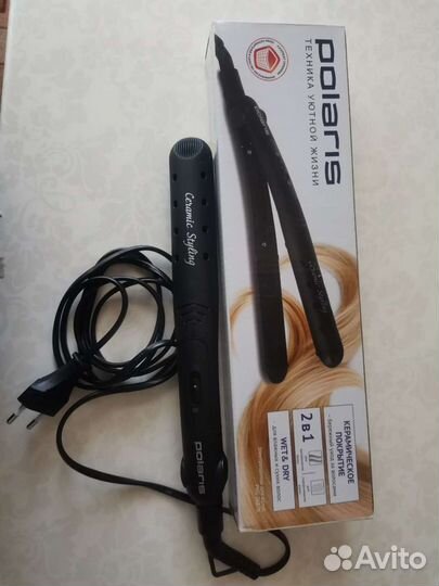 Электрощипцы для волос Polaris