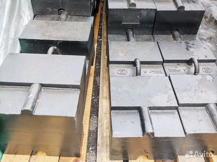 Гиря чугунная калибровочная 500 кг, с гос.поверкой