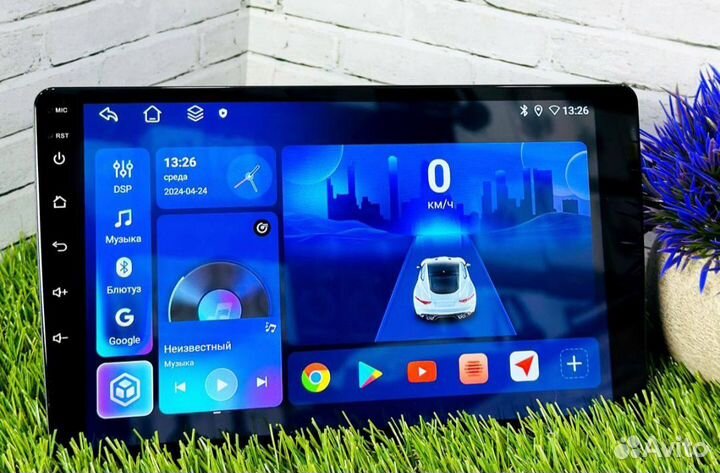 Магнитола,Olom 4+64 Gb 8 ядер