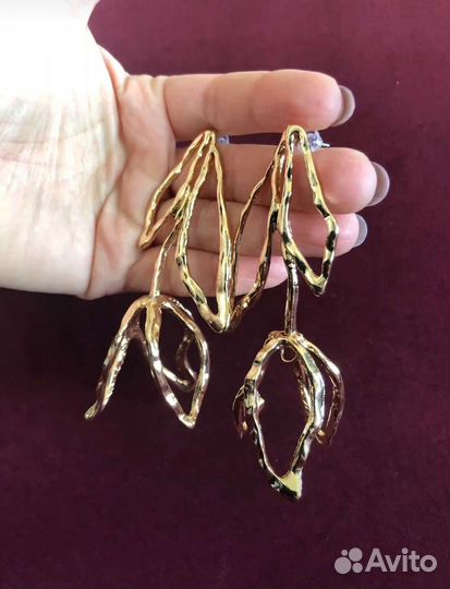 Роскошные серьги-тюльпаны