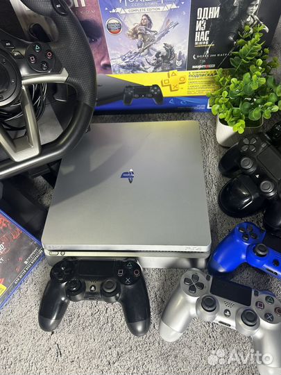 Sony playstation 4 slim 400 игр