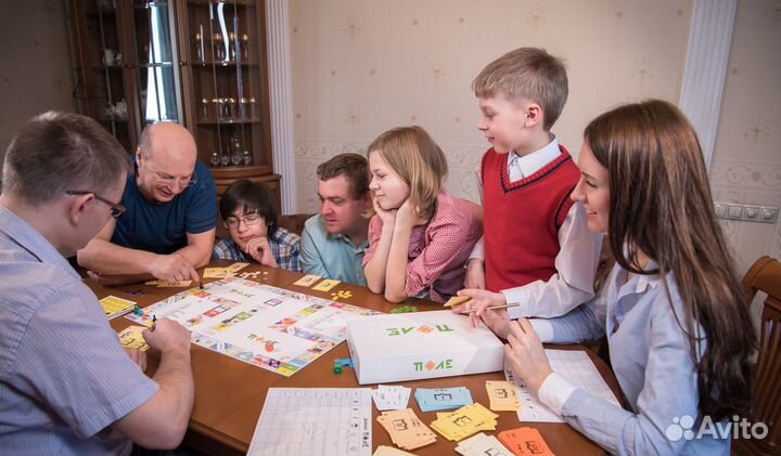 Новая настольная авторская бизнес-игра Поле