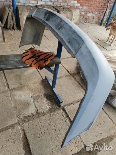 Задний бампер hyundai accent