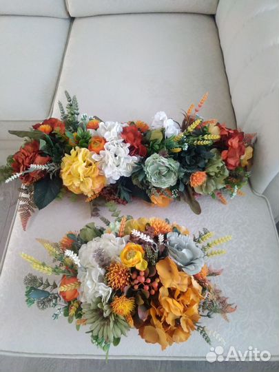 Букет из искусственных цветов