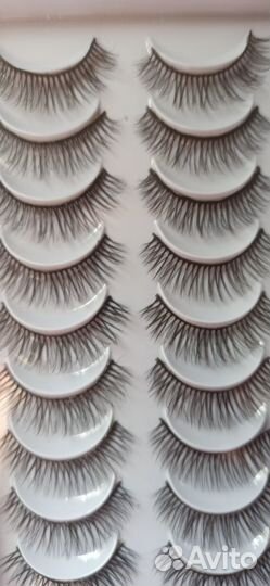 Накладные новые норковые ресницы 3D