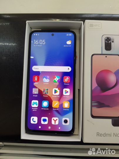 Xiaomi Redmi Note 10S, 8/128 ГБ