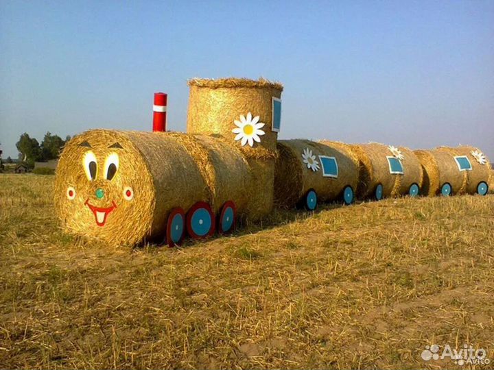 Сено рулон с доставкой